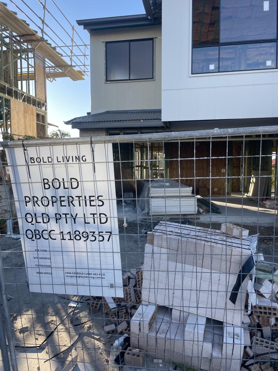 Has part of the system been installed/erected or left erected?