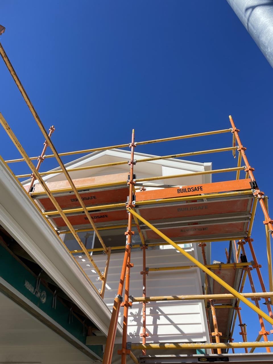 Is Balcony Fallguard required at the rear of the structure?