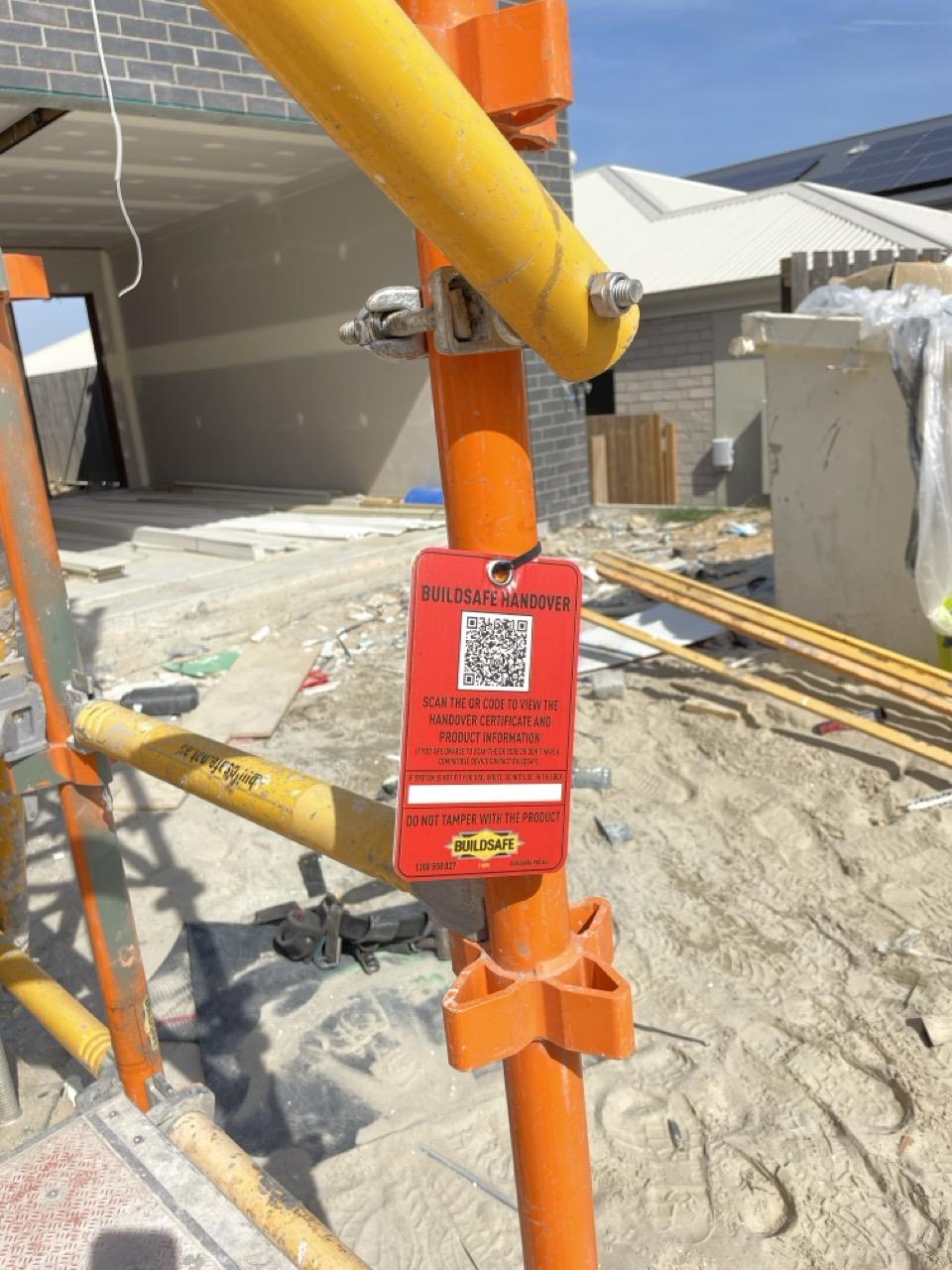 Intended use of scaffold