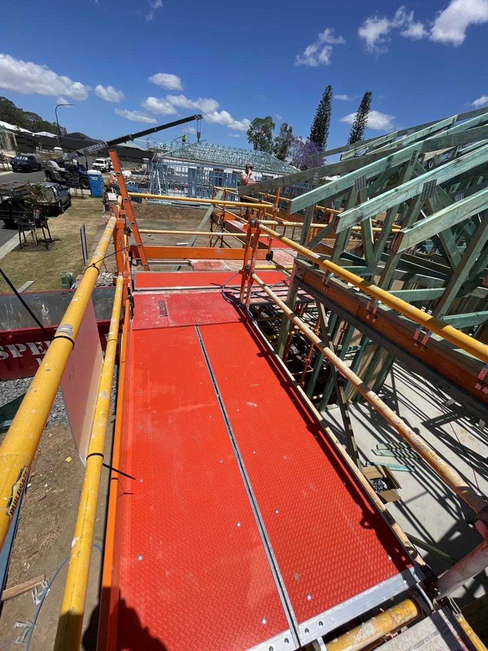 Has the roof rail been adjusted to install on roof components?