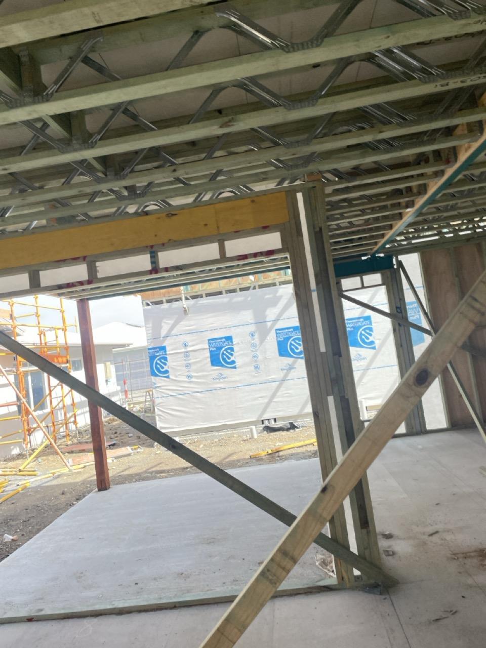 Is Balcony Fallguard required at the rear of the structure?