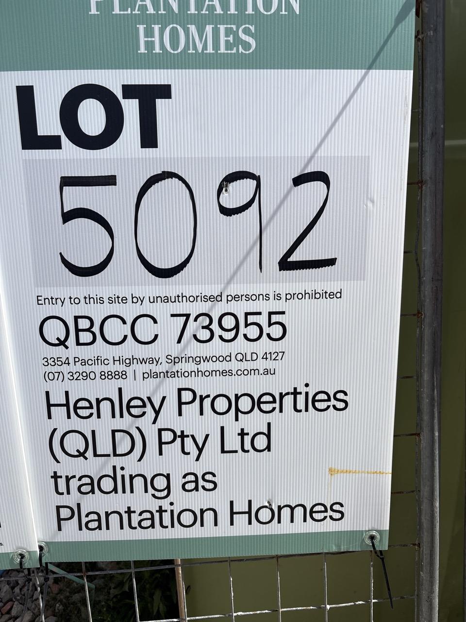 Photo of builders sign Photo of builders sign