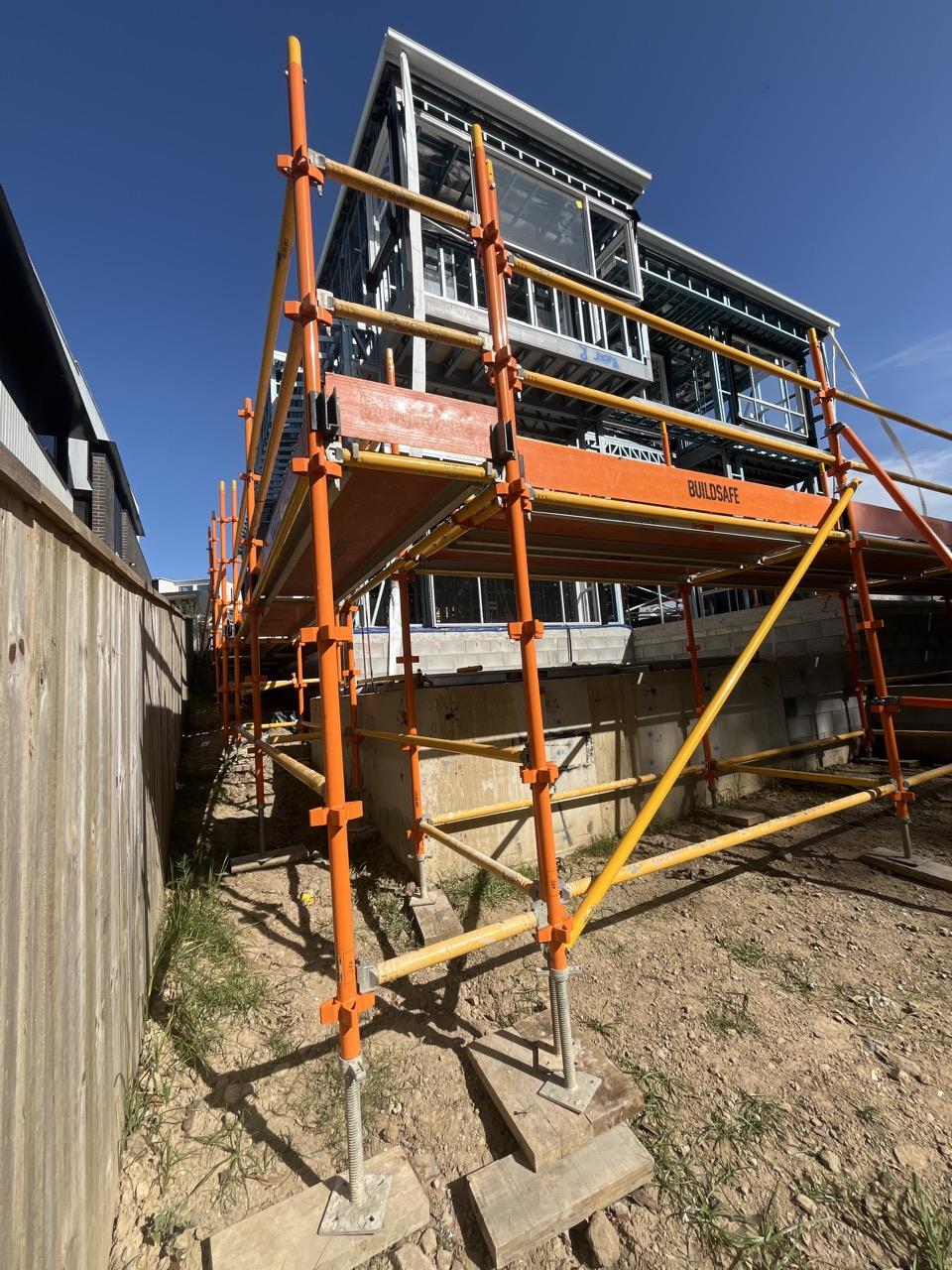 Have you installed the system in accordance with the Scaffold Technical ...