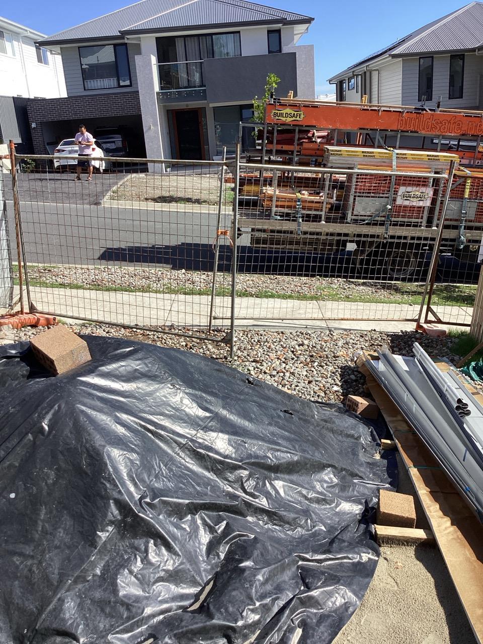 Photo from rear right corner of site (taken from as far back as ...