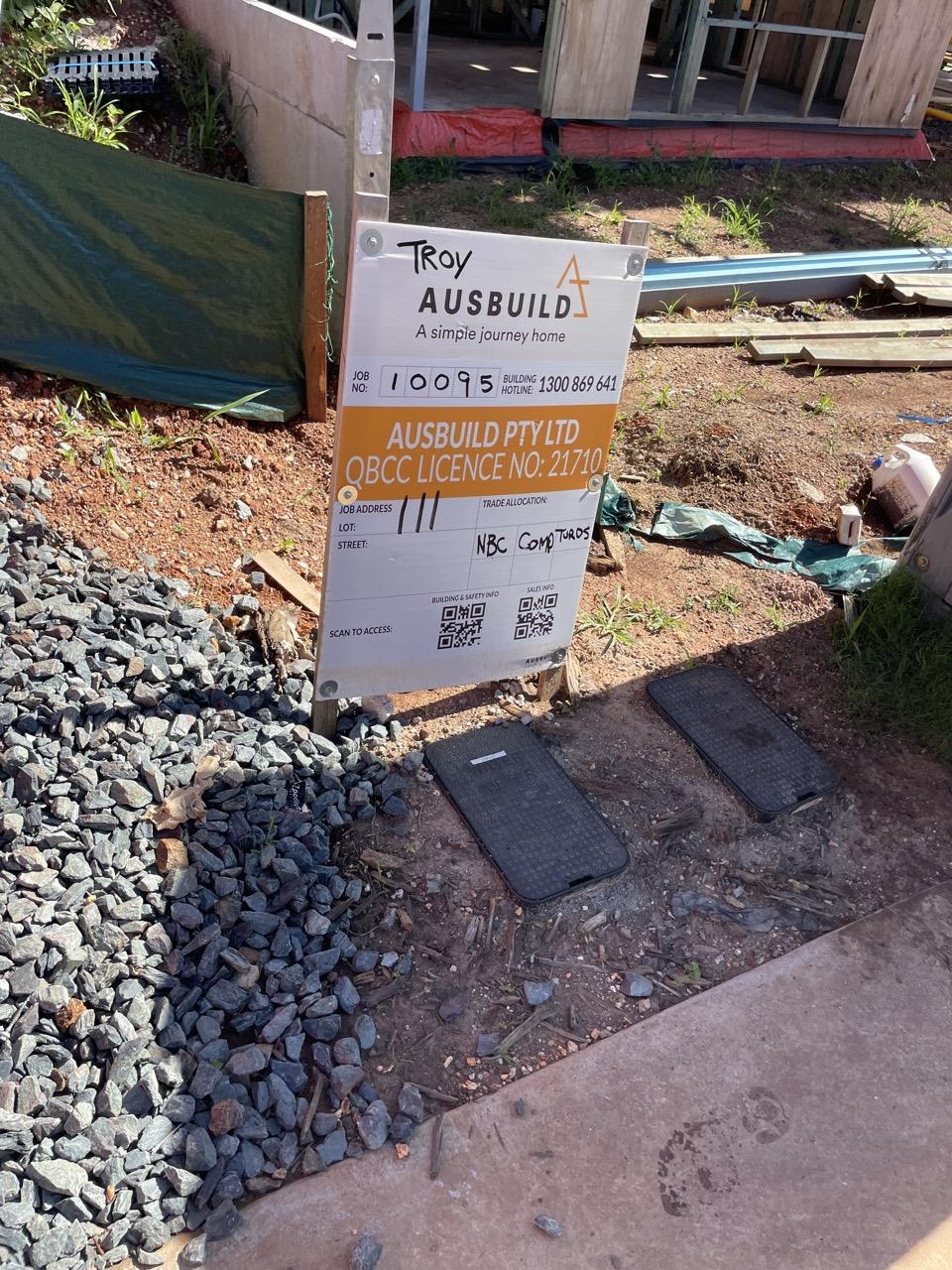 Has part of the system been installed/erected or left erected? Yes