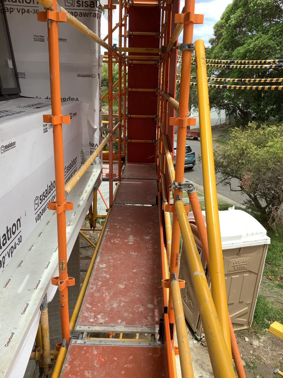 Has the roof rail been adjusted to install on roof components?