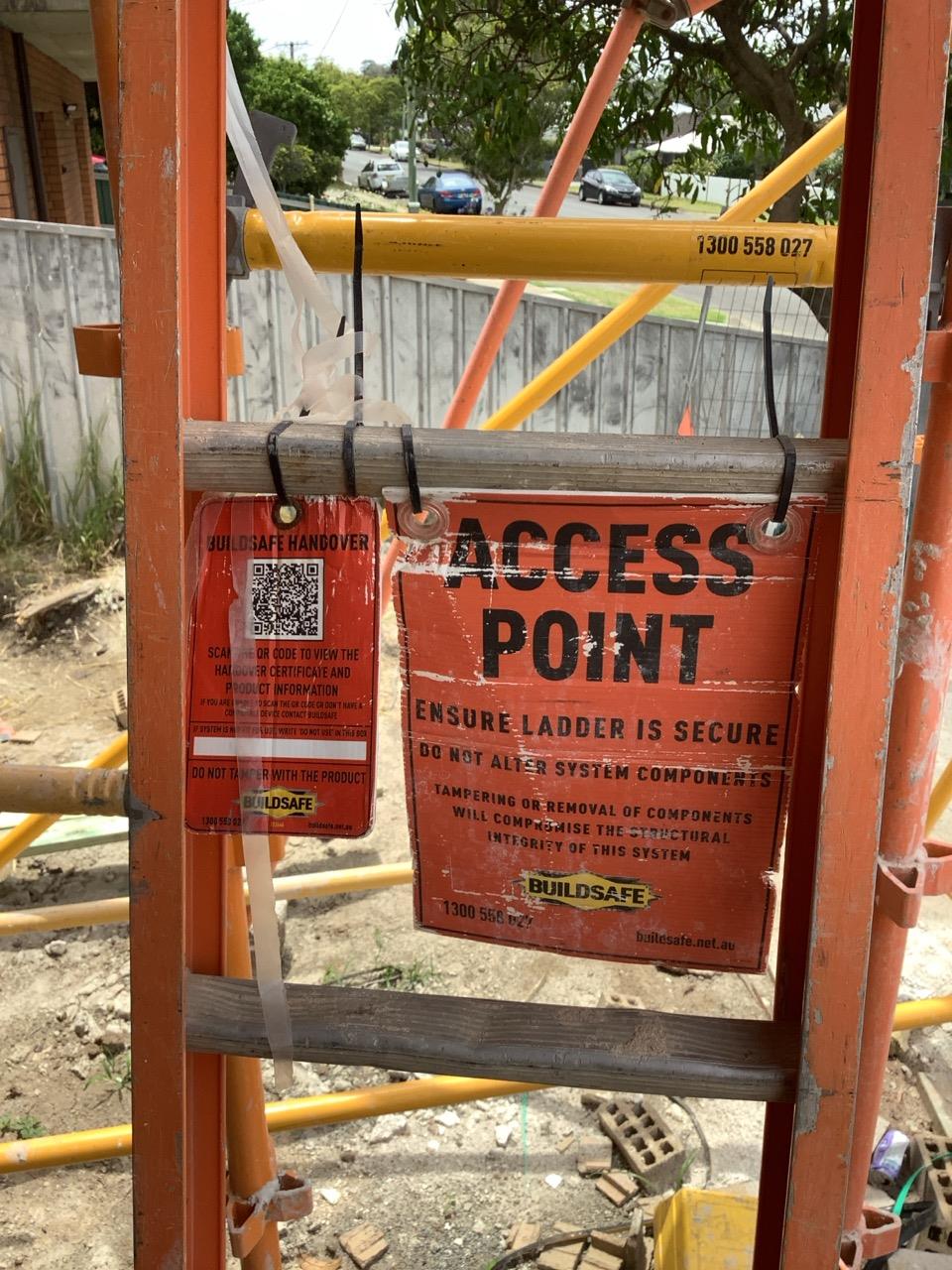 Intended use of scaffold