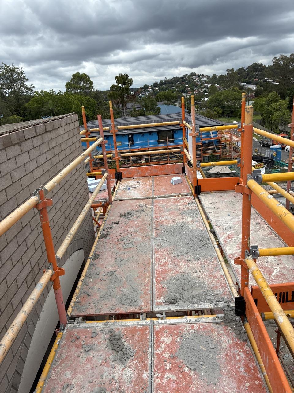 Has the roof rail been adjusted to install on roof components?