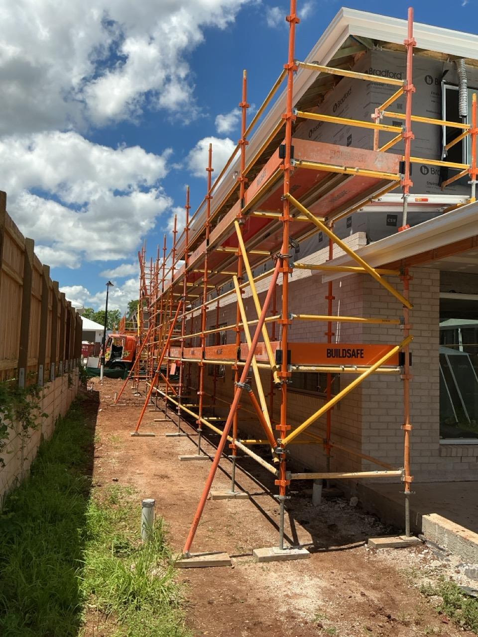 Have you installed the system in accordance with the Scaffold Technical ...
