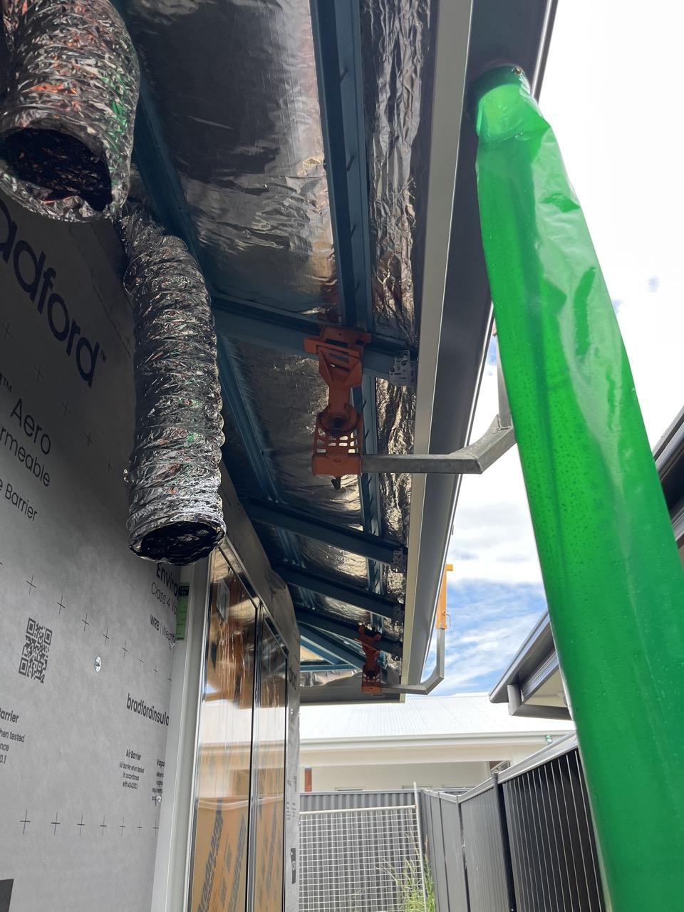 Has any rail to ground been installed?