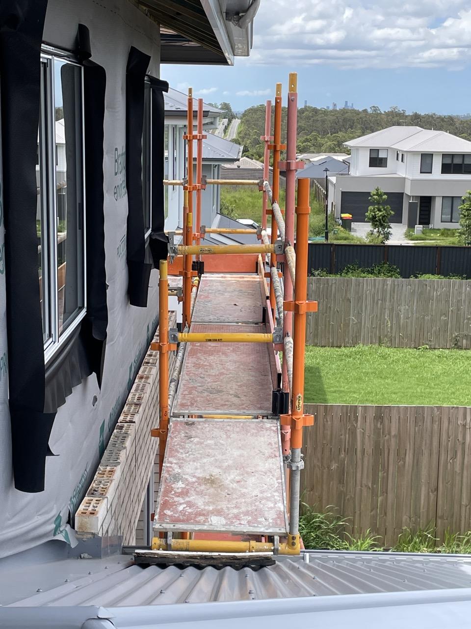 Has the roof rail been adjusted to install on roof components?