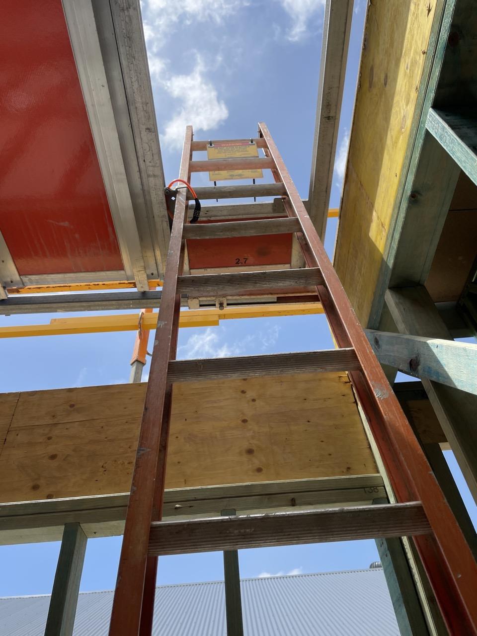 Has the void platform been installed above another platform?