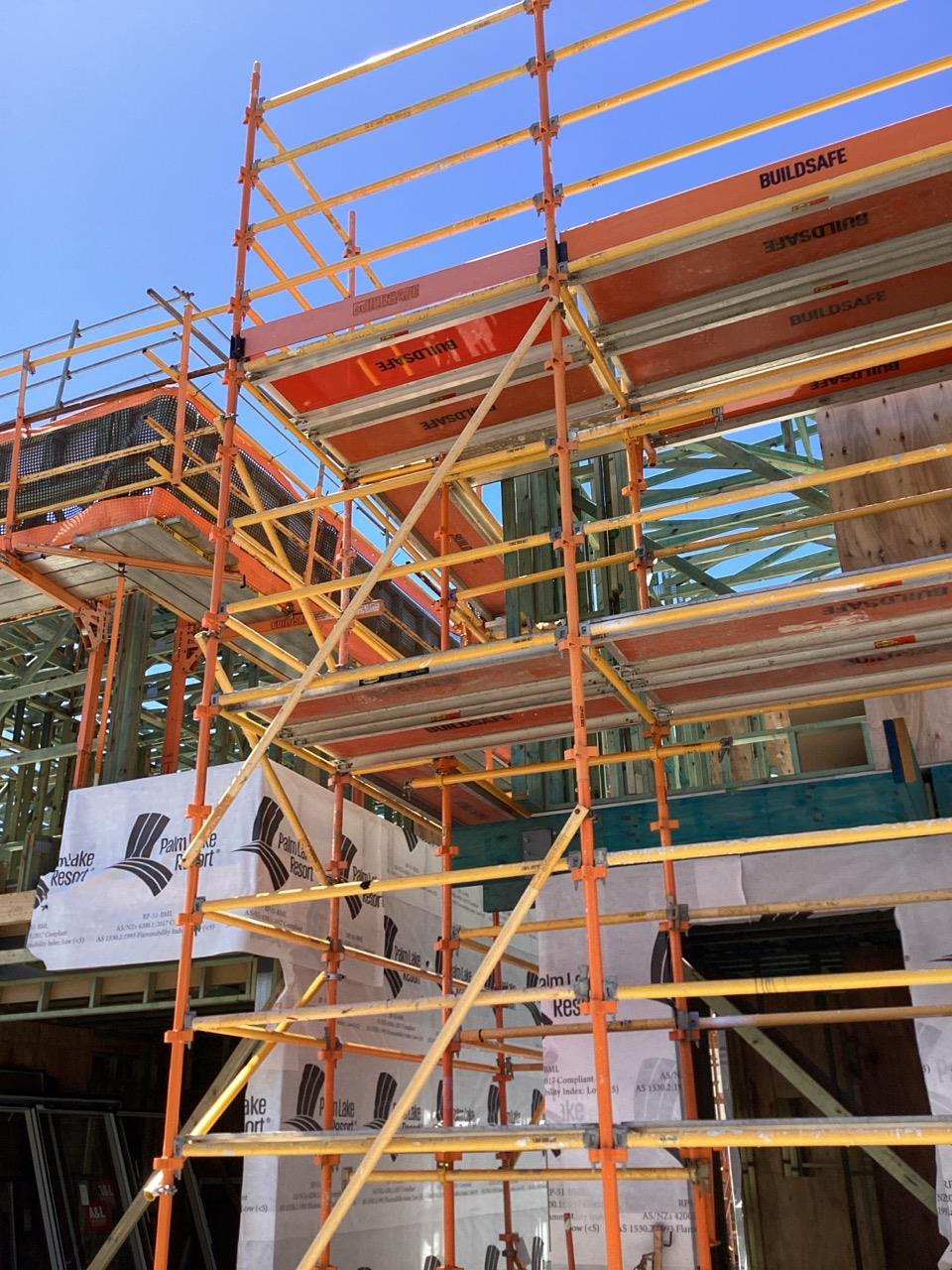 Have you installed the system in accordance with the Scaffold Technical ...