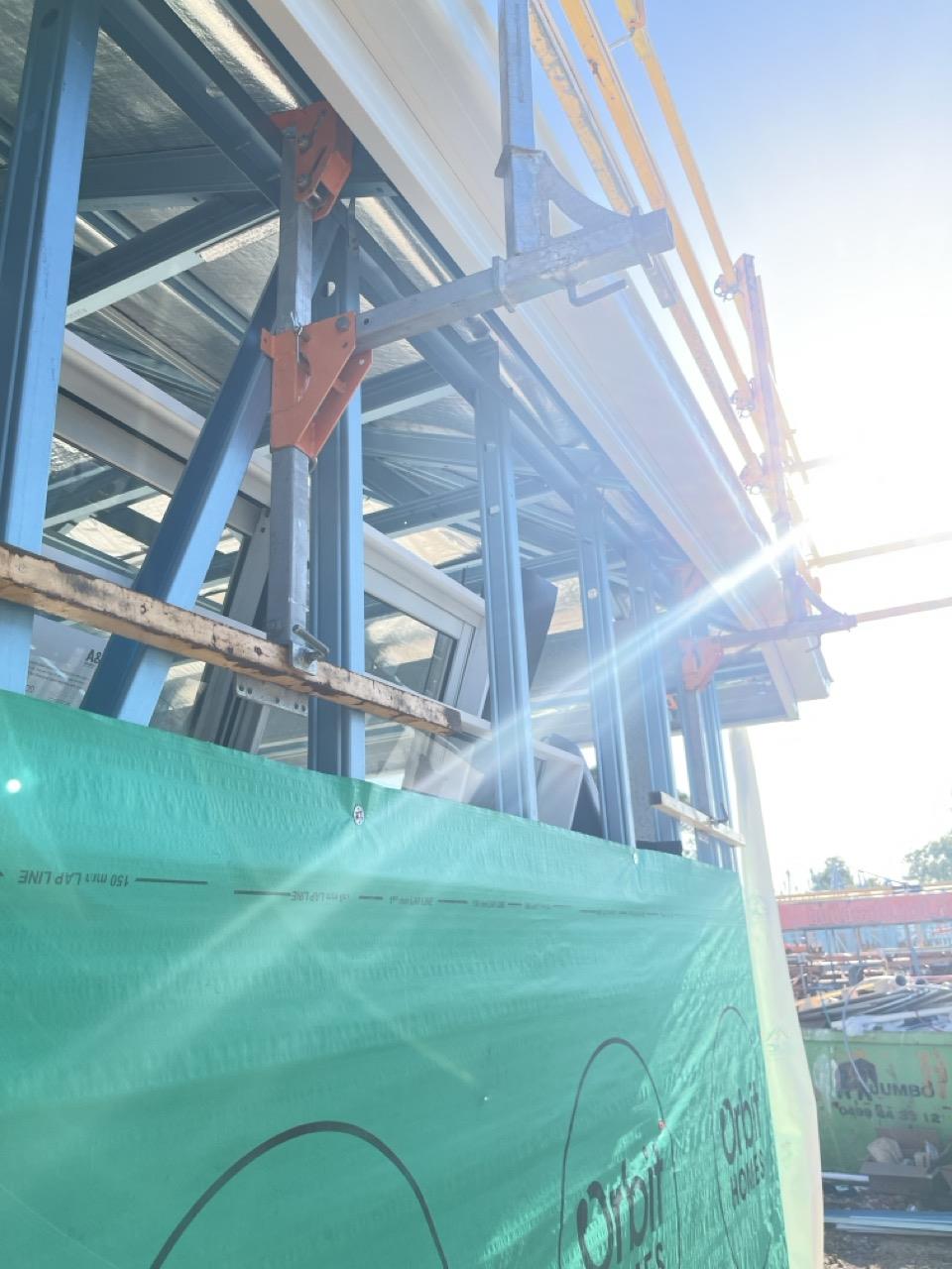 Is this a steel frame installation?