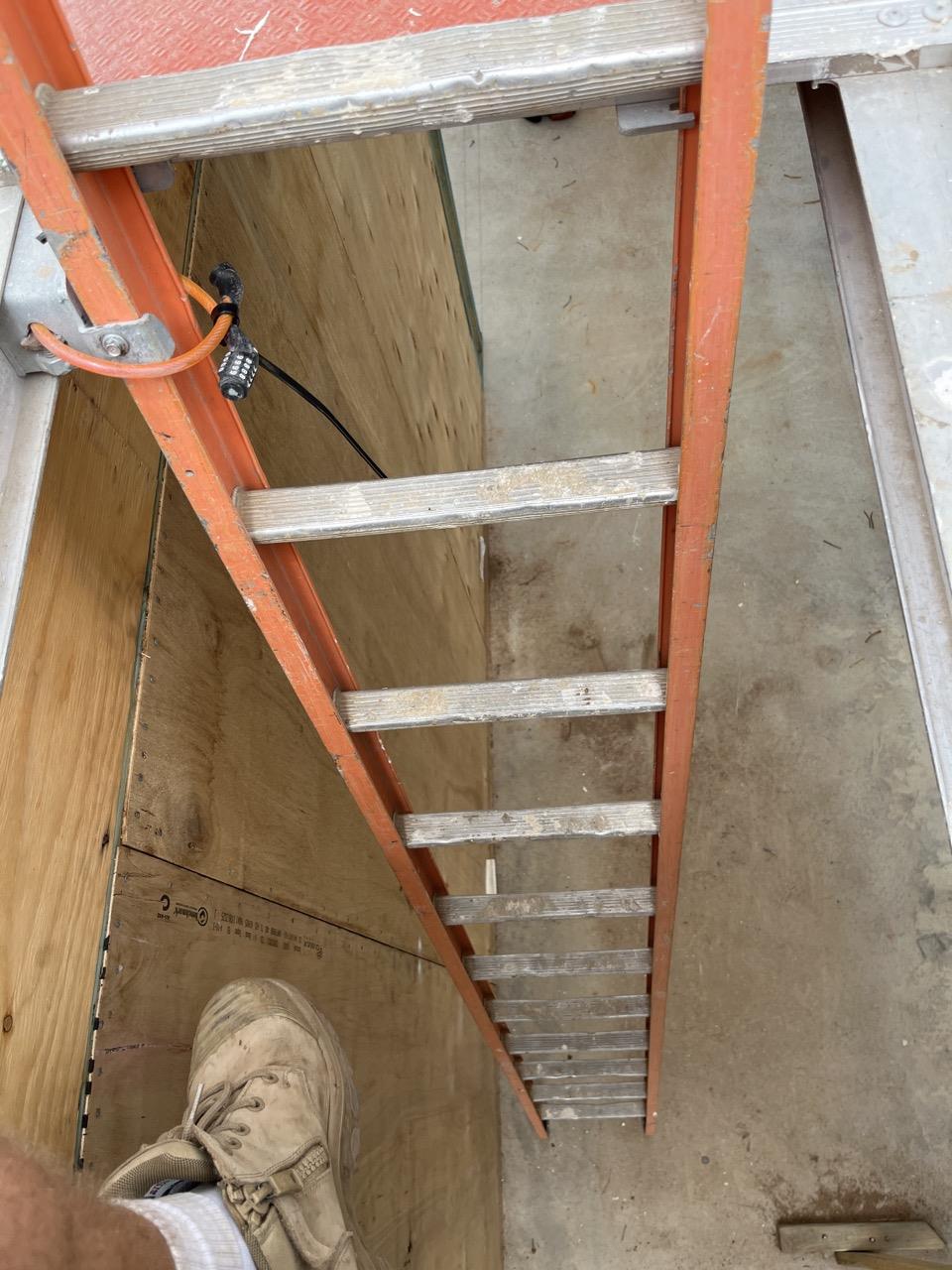 Has the void platform been installed above another platform?