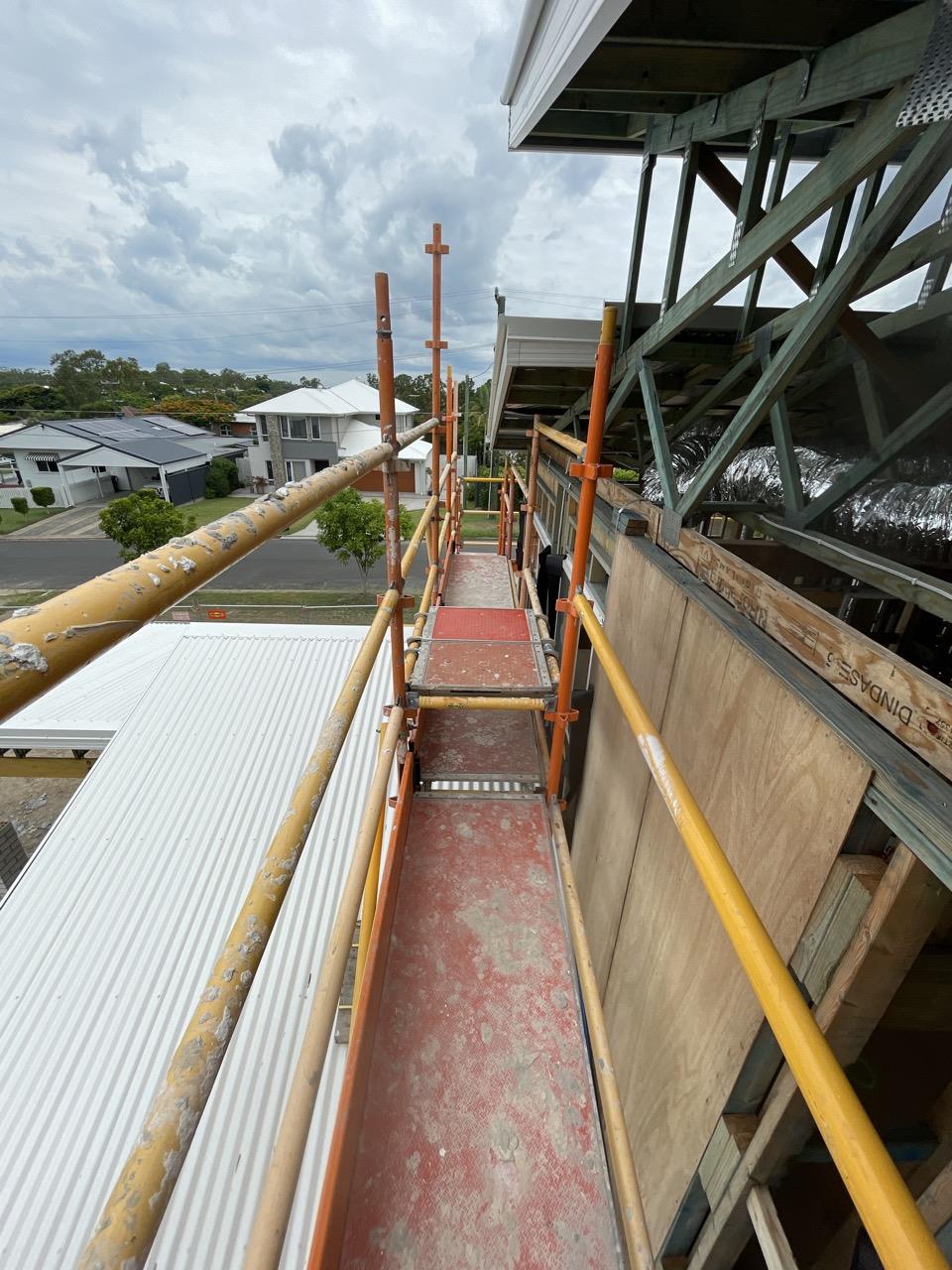 Has the roof rail been adjusted to install on roof components?