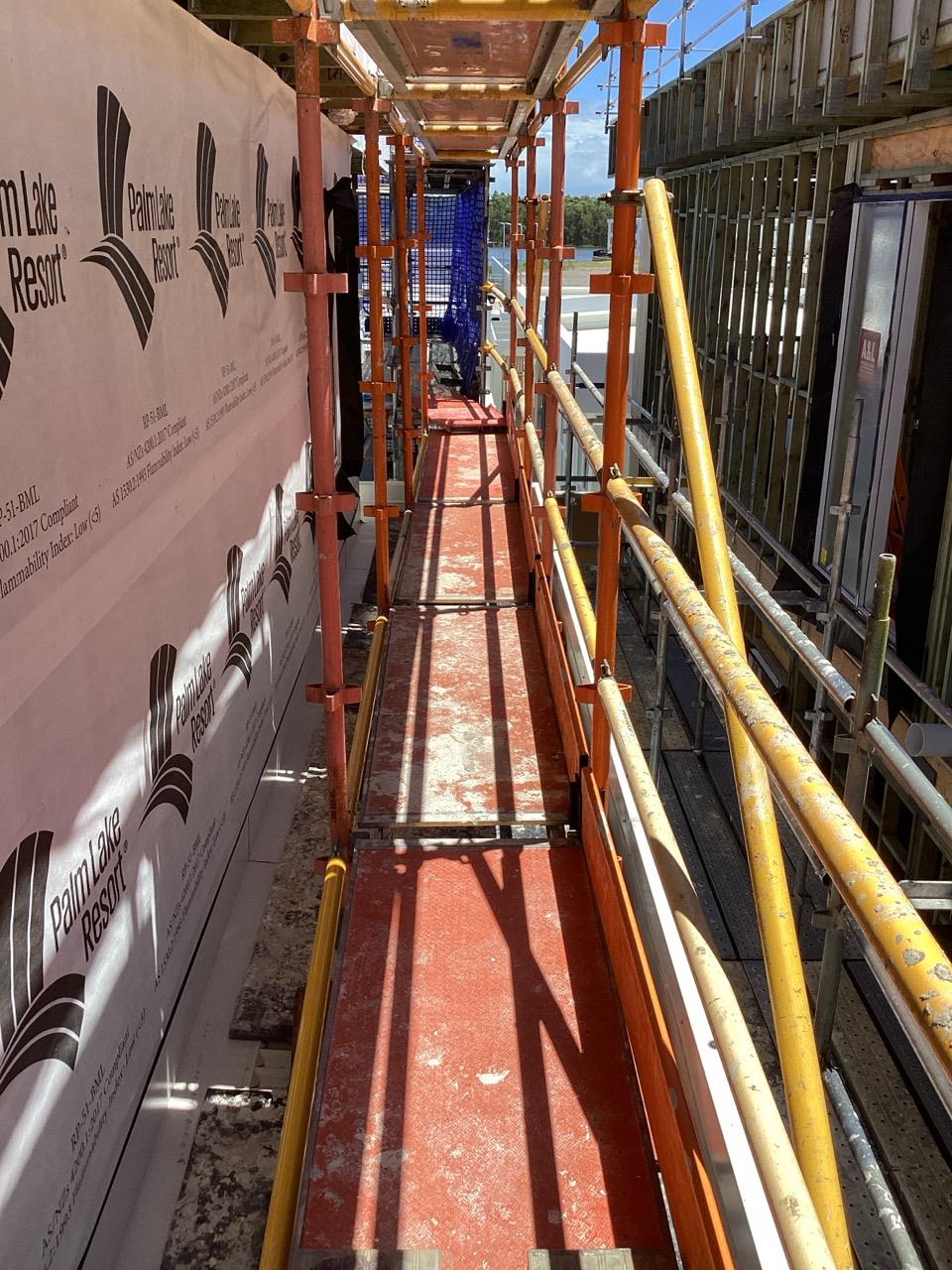 Has the roof rail been adjusted to install on roof components?