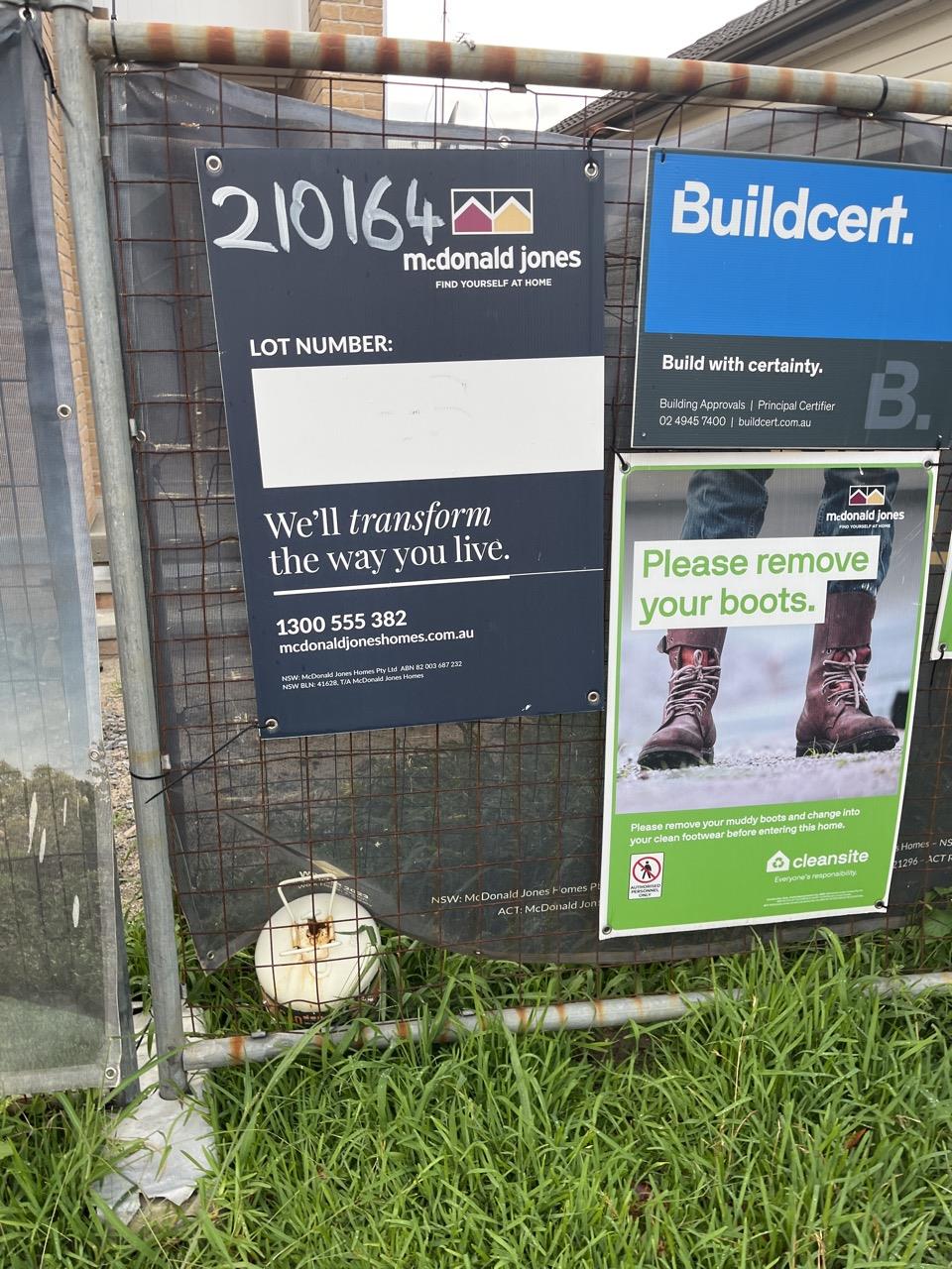 Has the builder/supervisor been contacted?