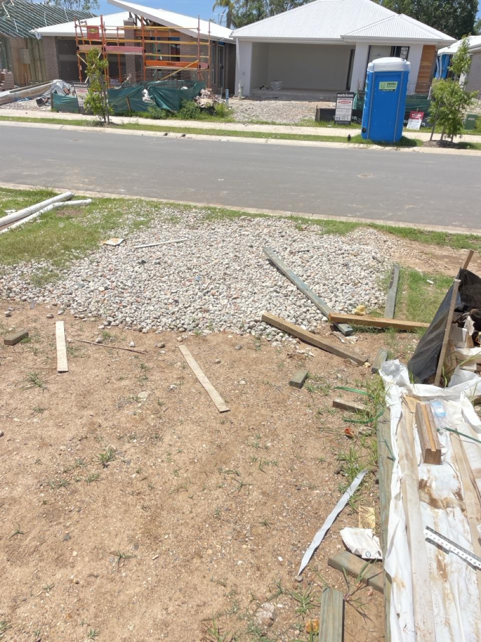 Photo from rear right corner of site (taken from as far back as ...