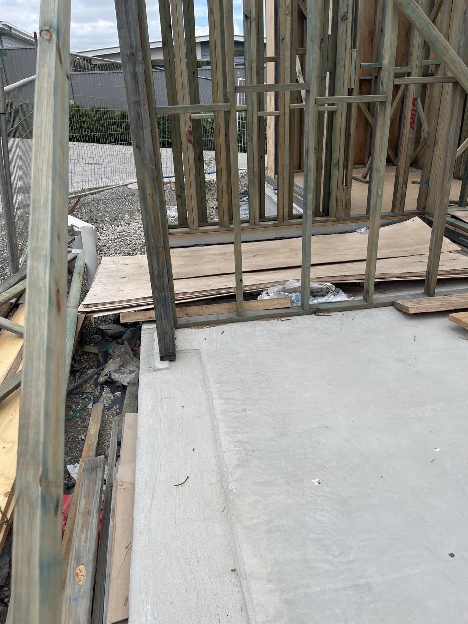 Photo from rear right corner of site (taken from as far back as ...