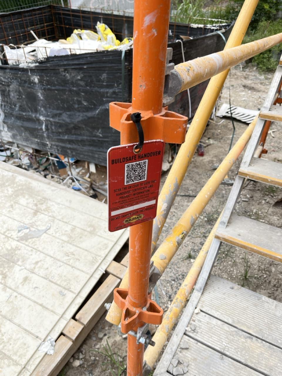 Intended use of scaffold