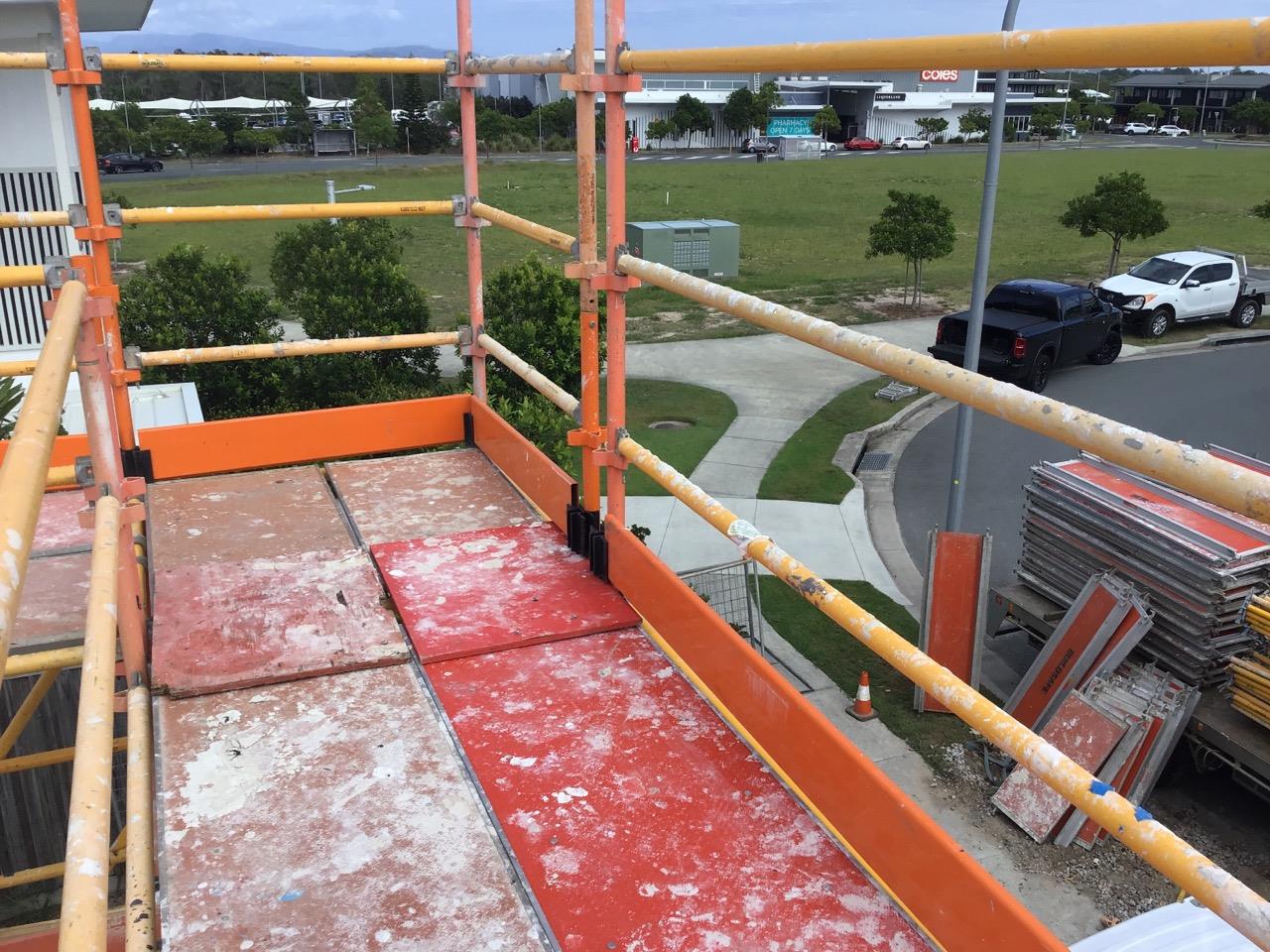 Has the roof rail been adjusted to install on roof components?