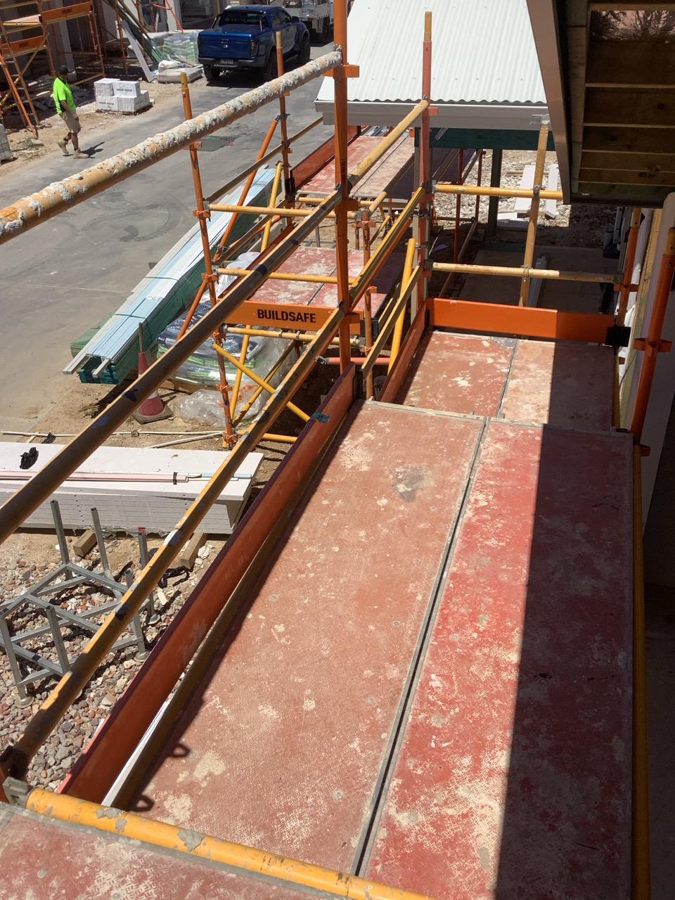 Has the roof rail been adjusted to install on roof components?