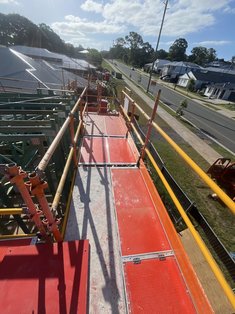 Has the roof rail been adjusted to install on roof components?