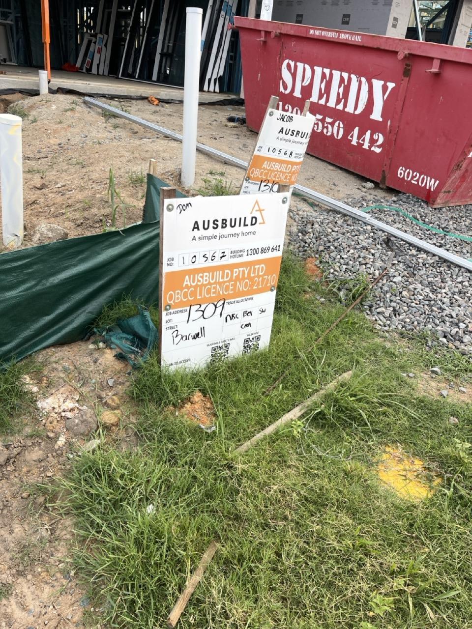 Has part of the system been installed/erected or left erected? Yes
