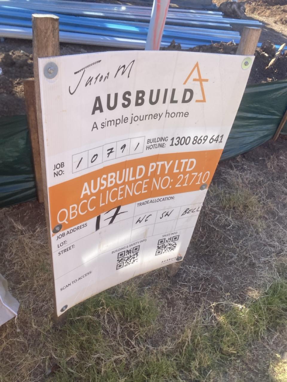 Has part of the system been installed/erected or left erected?