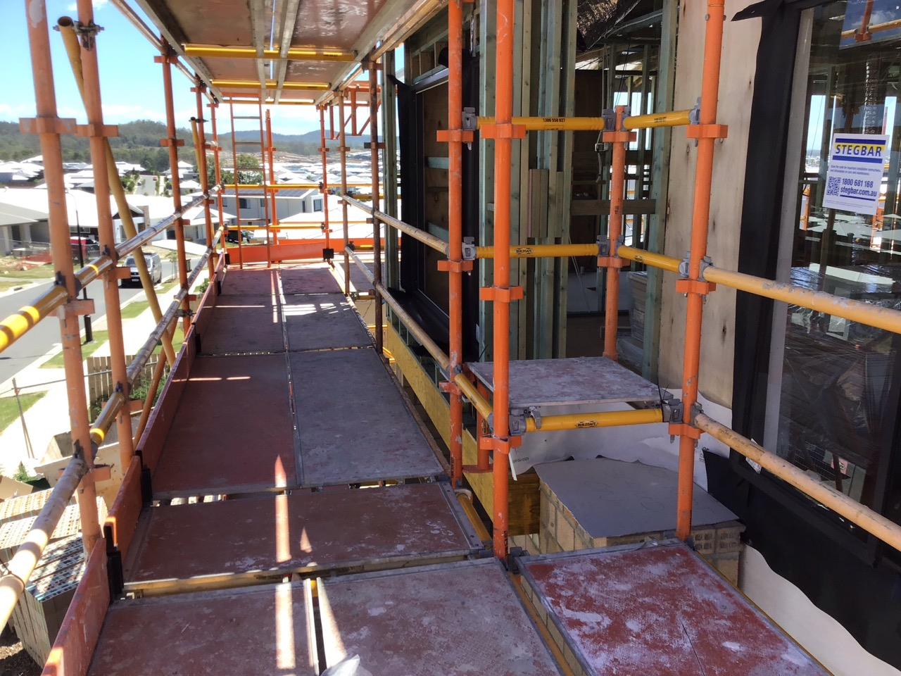 Has the roof rail been adjusted to install on roof components?