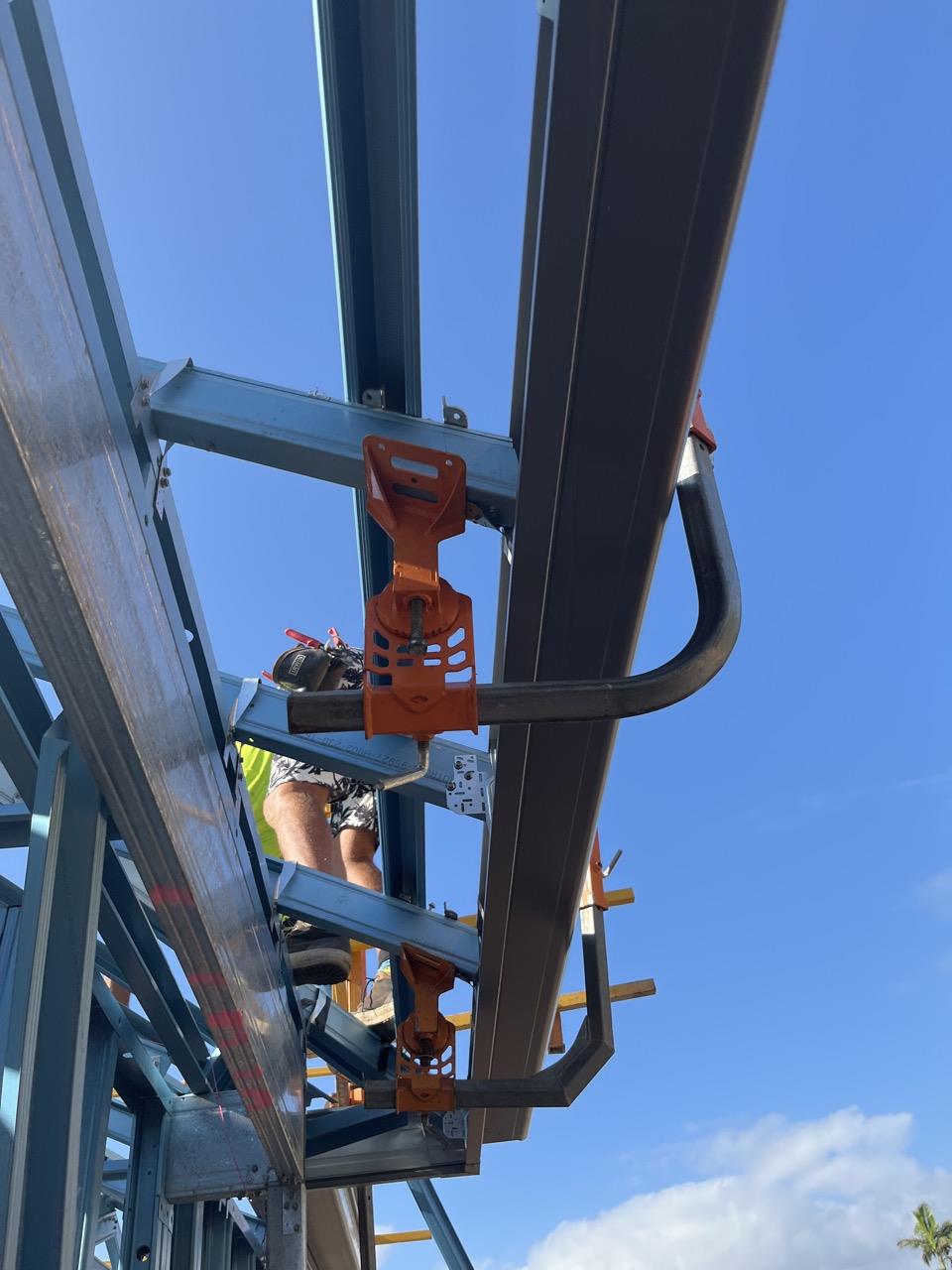 Has any rail to ground been installed?