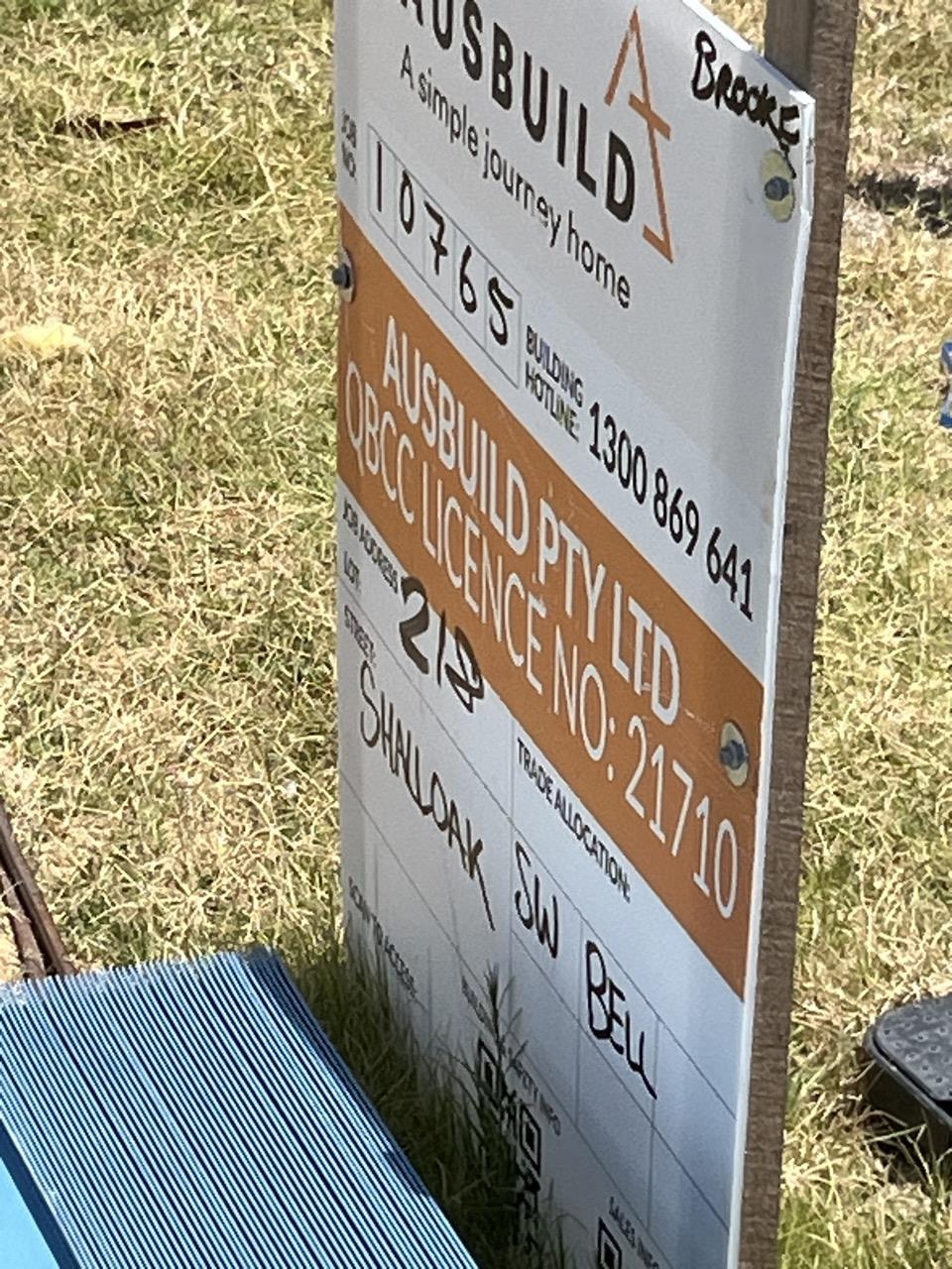 Has part of the system been installed/erected or left erected?
