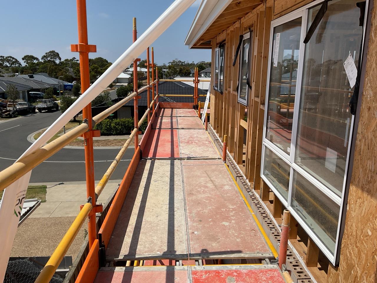 Has the roof rail been adjusted to install on roof components?