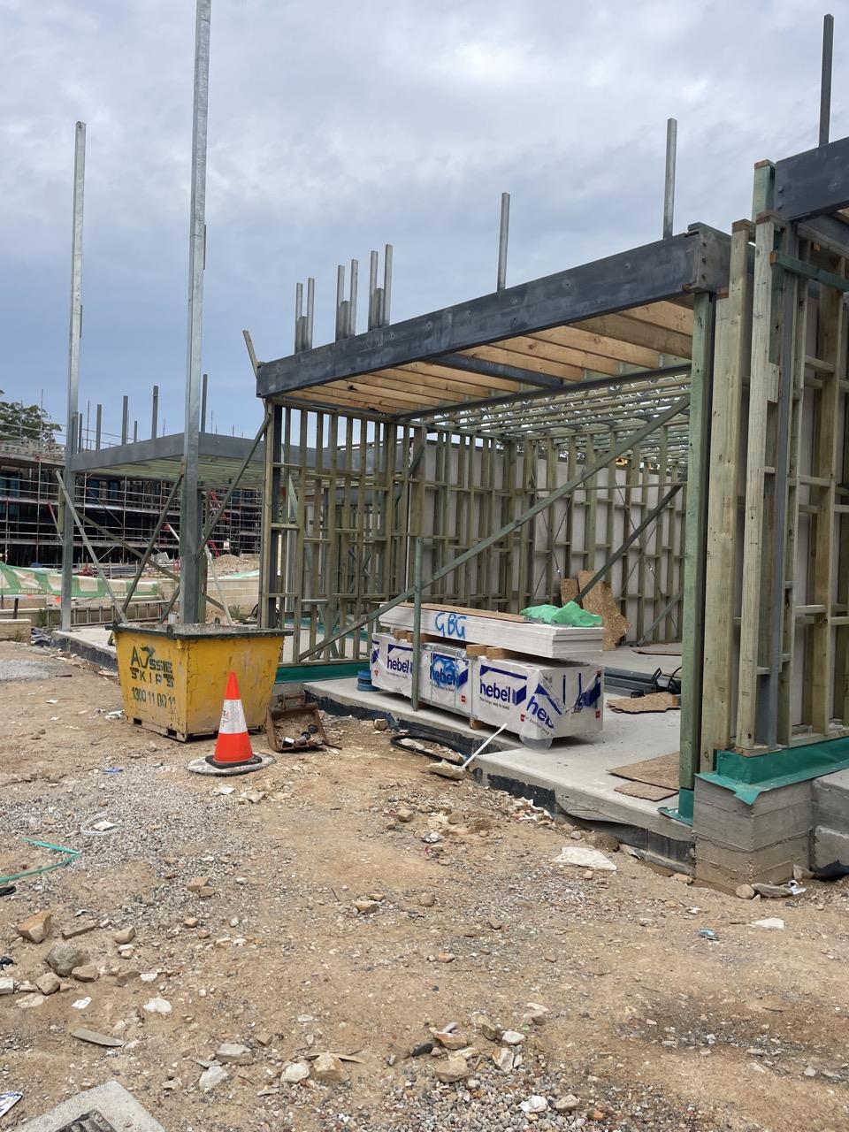 Photo from rear right corner of site (taken from as far back as ...