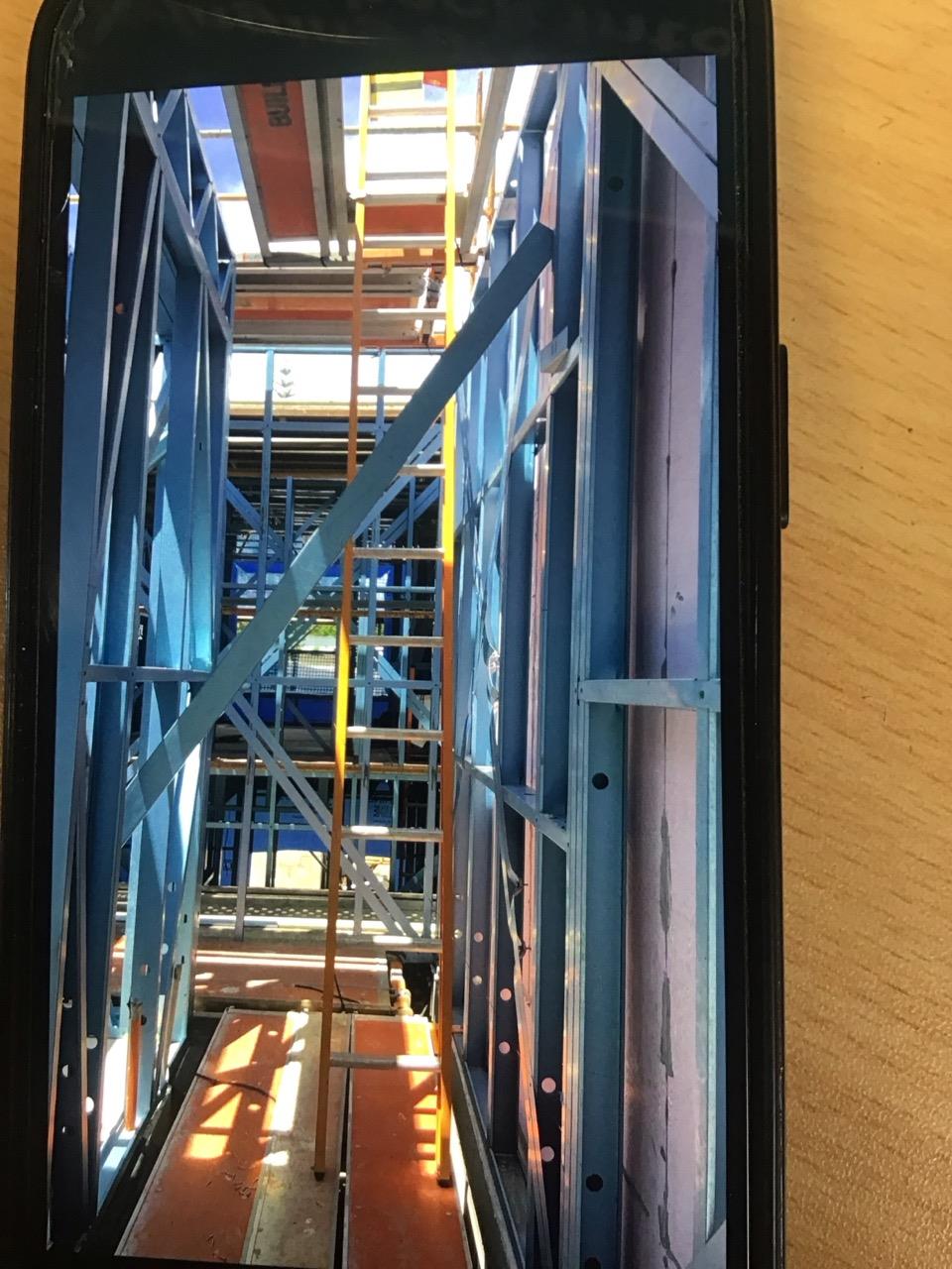 Has the void platform been installed above another platform?