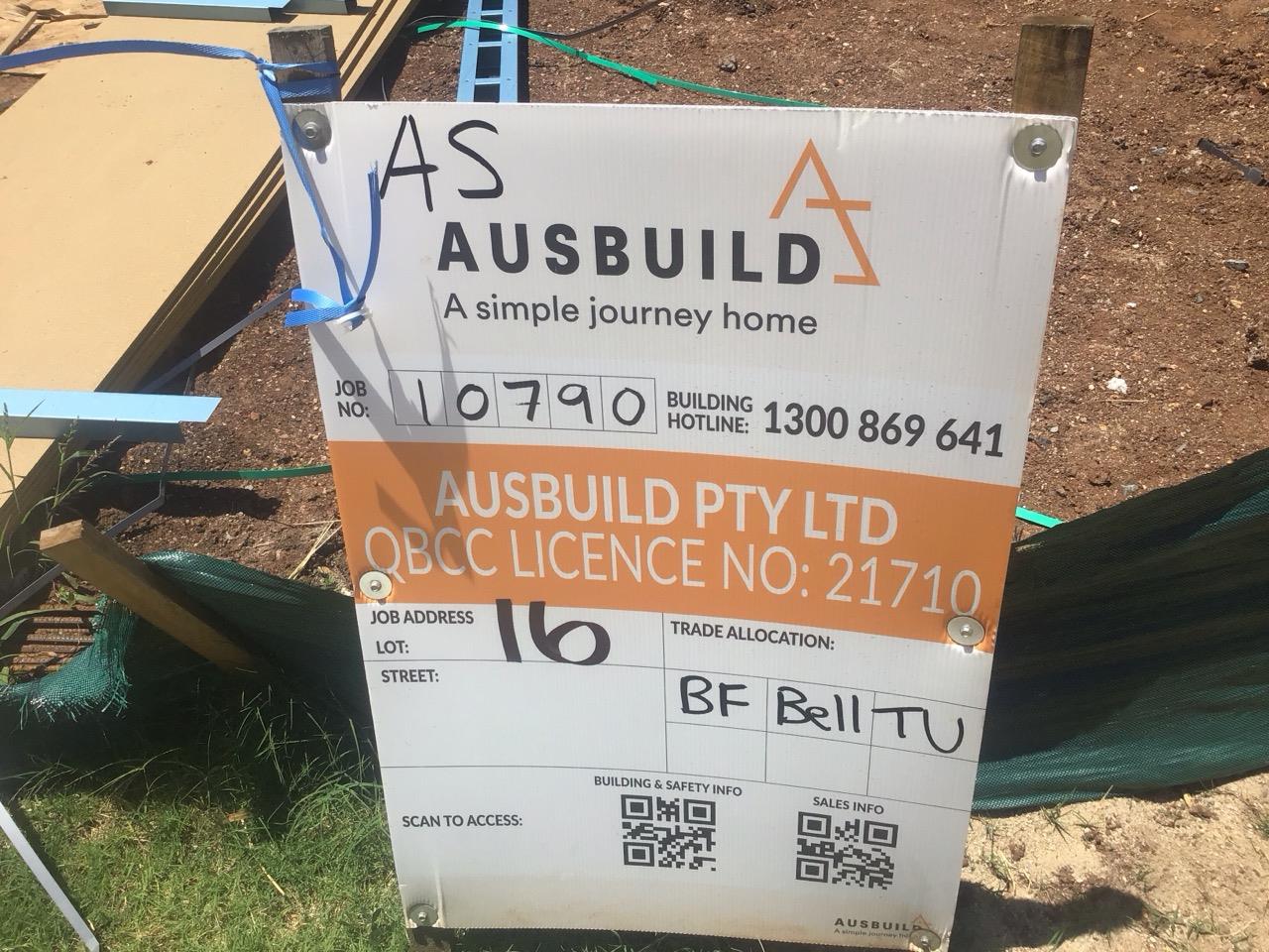 Has part of the system been installed/erected or left erected?