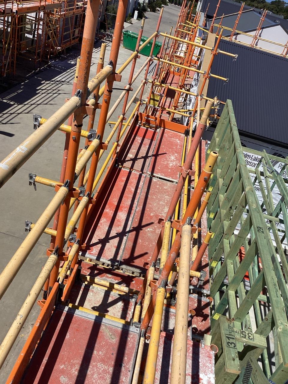 Has the roof rail been adjusted to install on roof components?