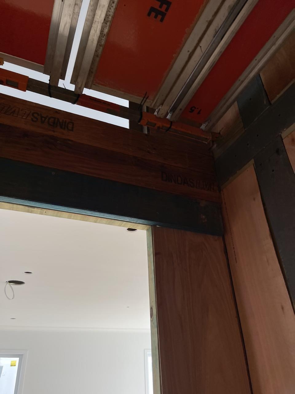Does the gap between the void and wall exceed 225mm?