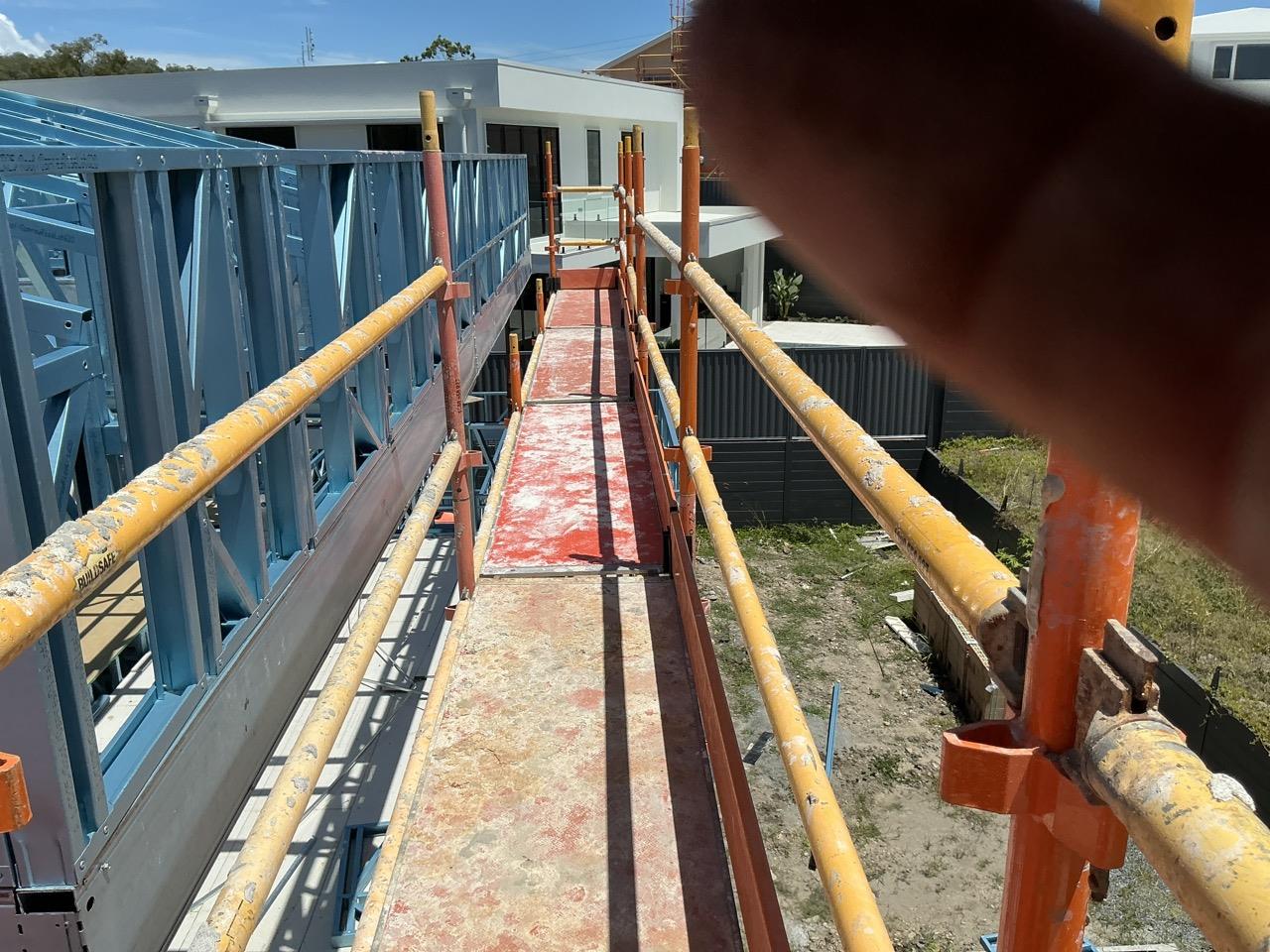 Has the roof rail been adjusted to install on roof components?