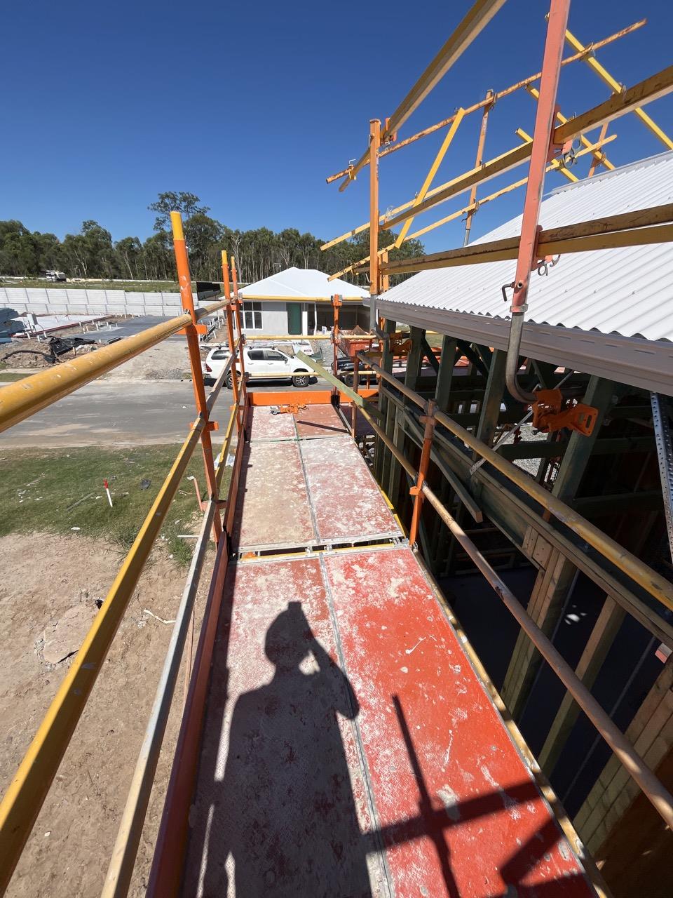 Has the roof rail been adjusted to install on roof components?