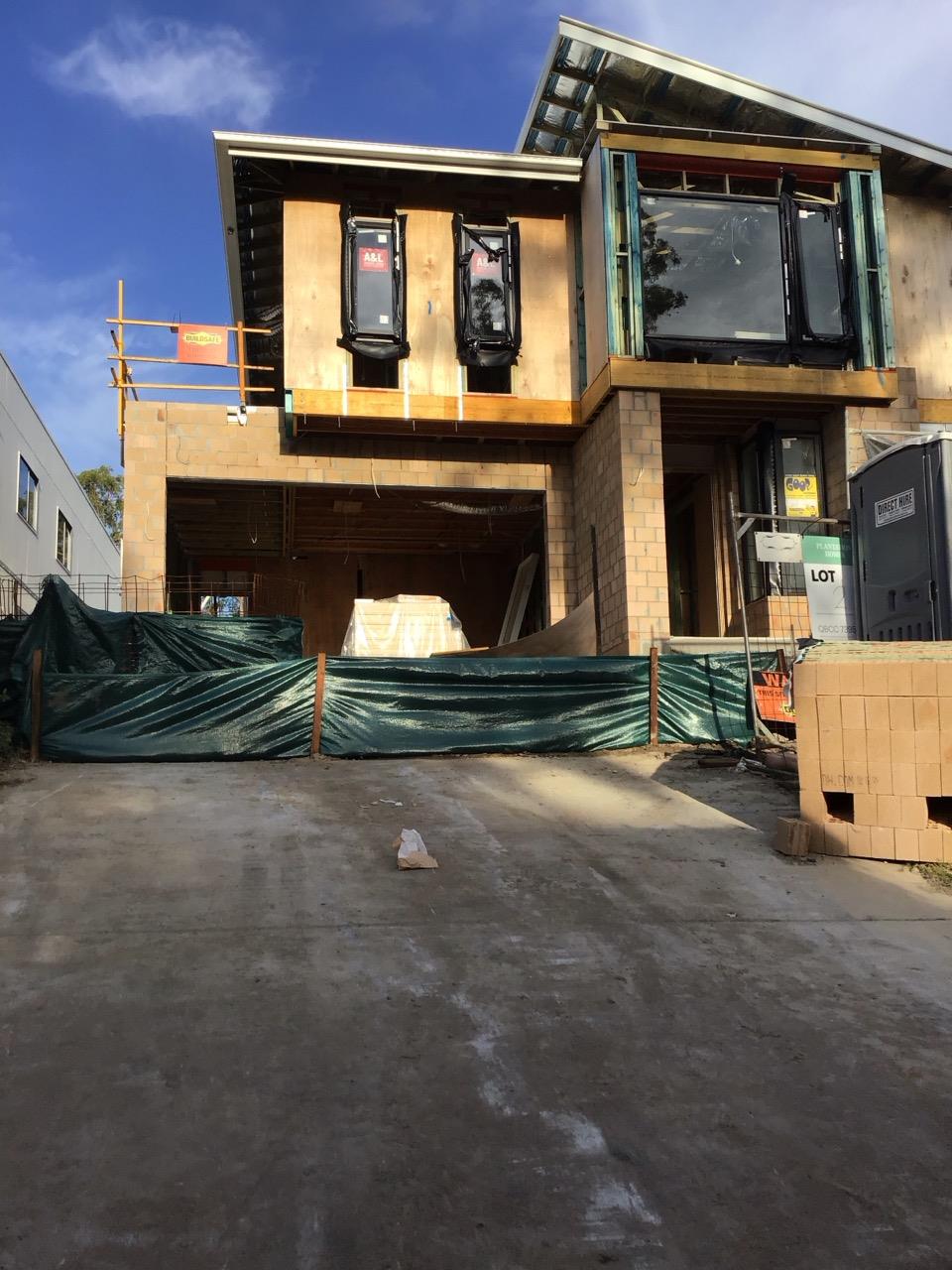 Photo from rear right corner of site (taken from as far back as ...