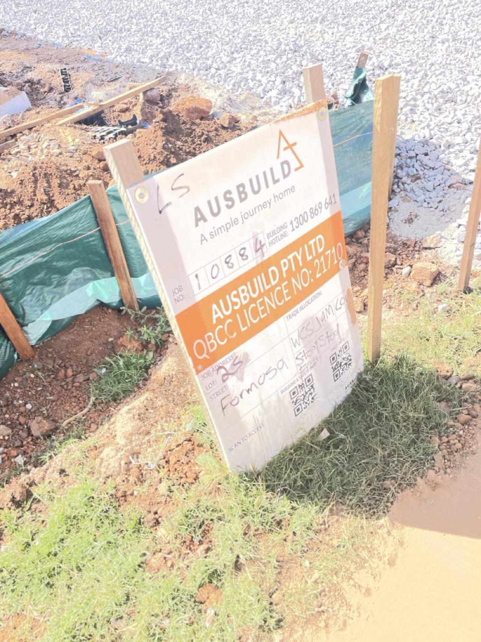 Has part of the system been installed/erected or left erected?
