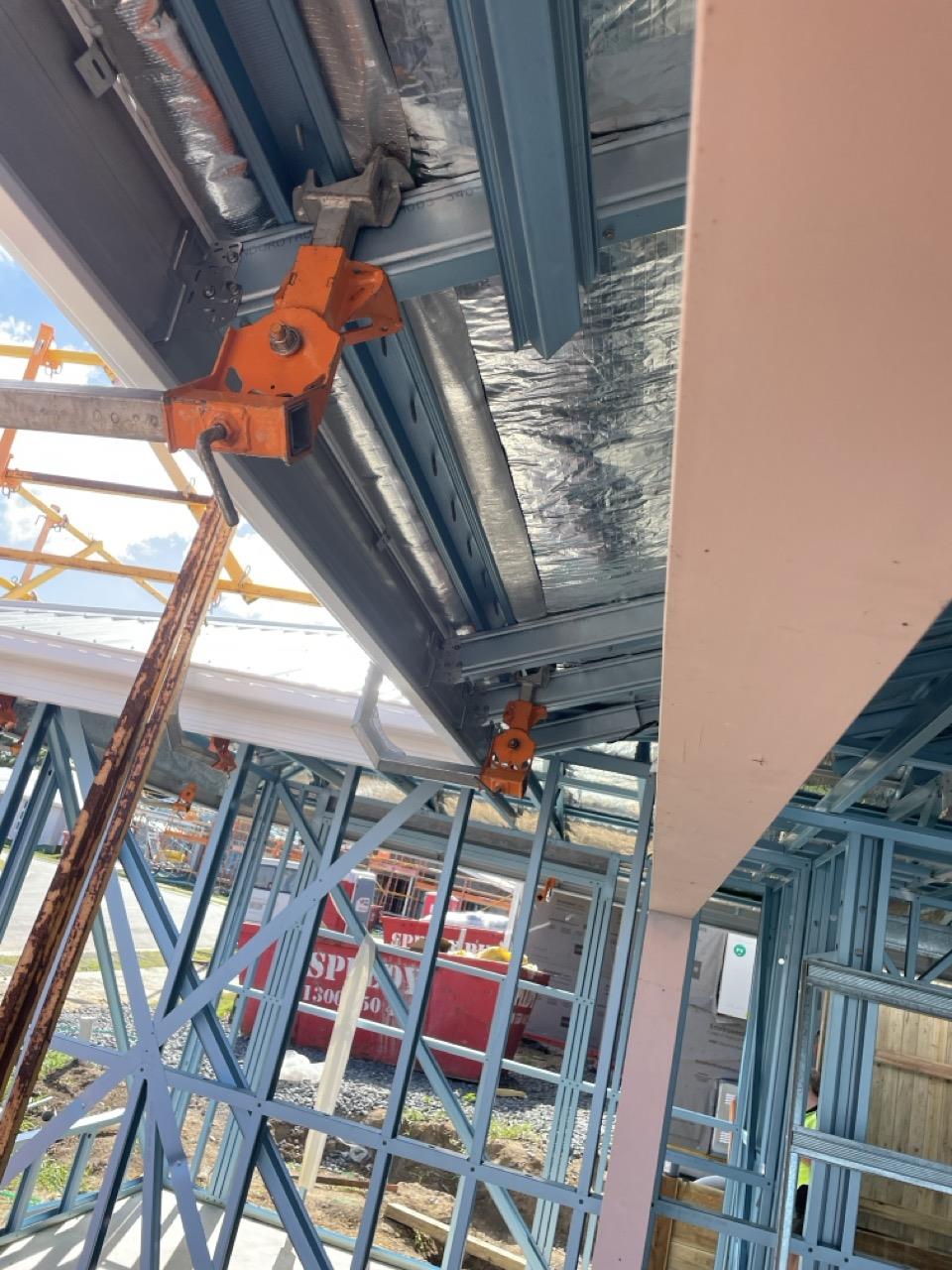 Has any rail to ground been installed?