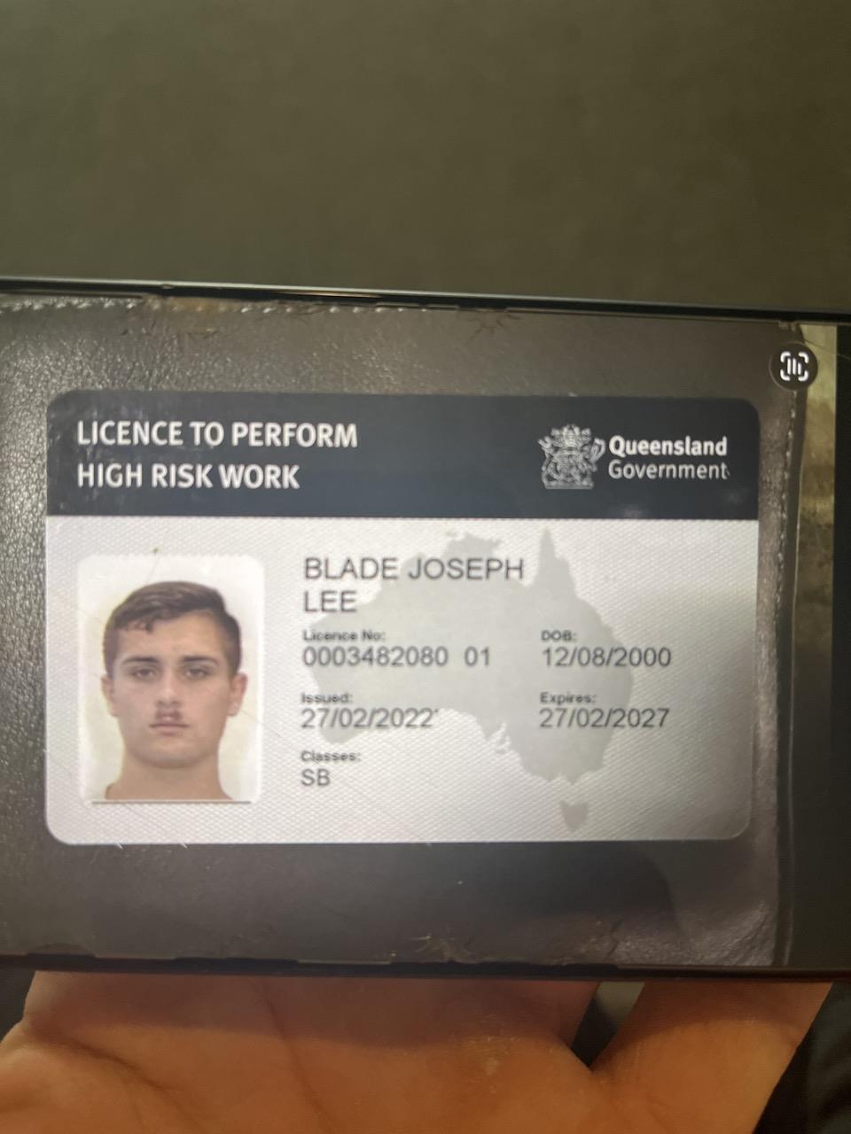 Do you have a Forklift (LF) Licence?