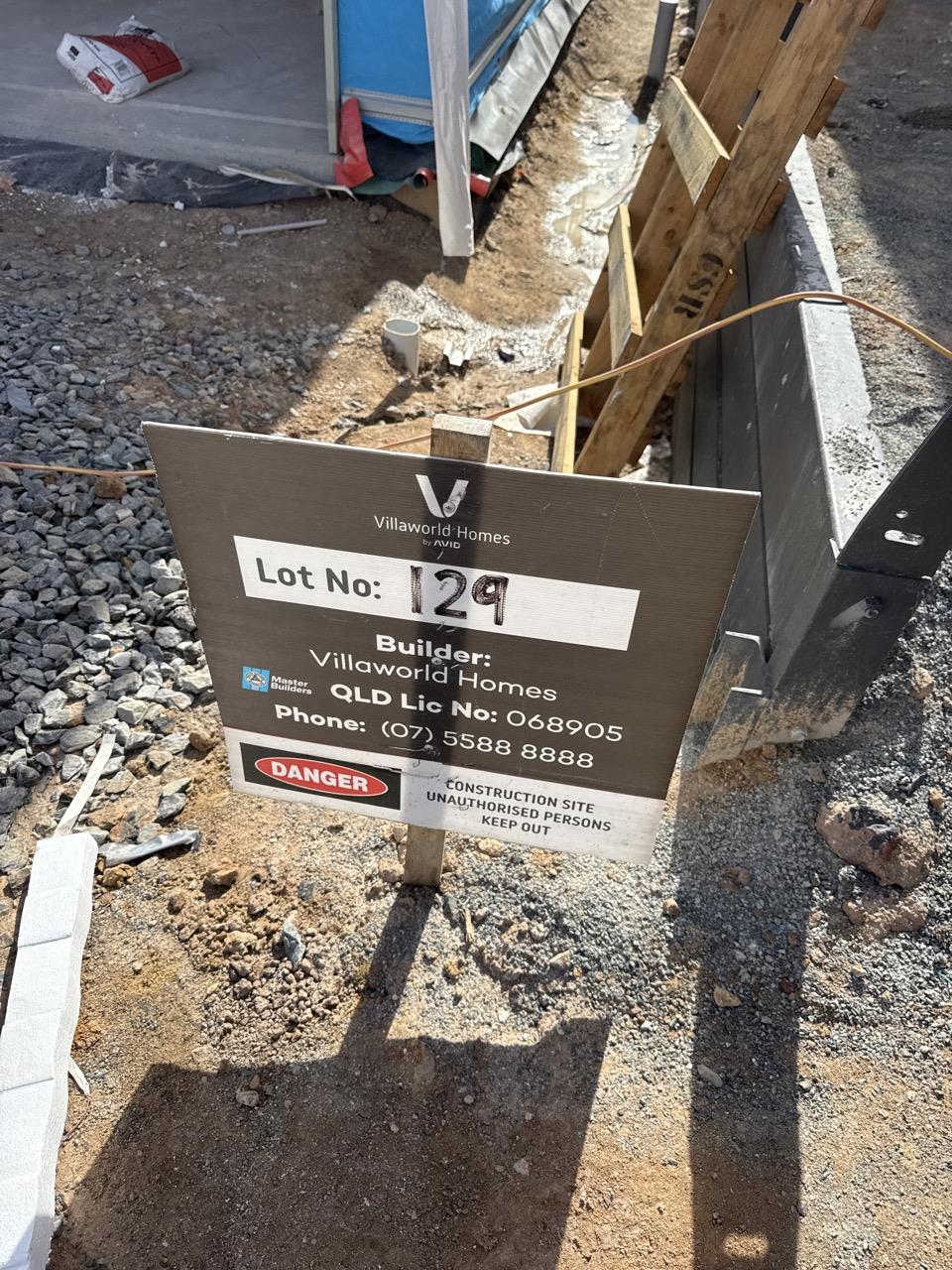 Has part of the system been installed/erected or left erected?