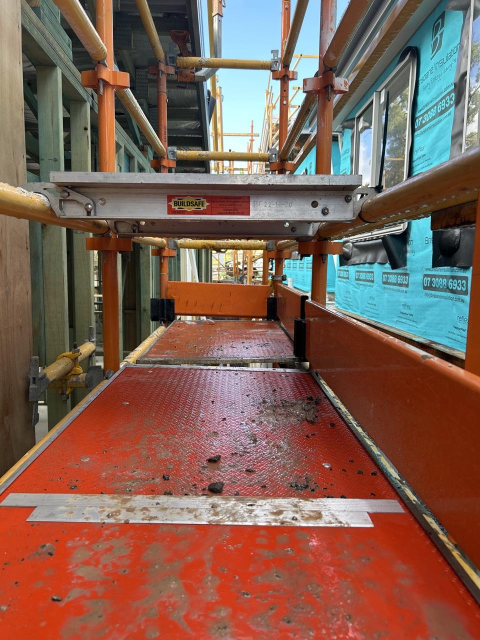Has the roof rail been adjusted to install on roof components?