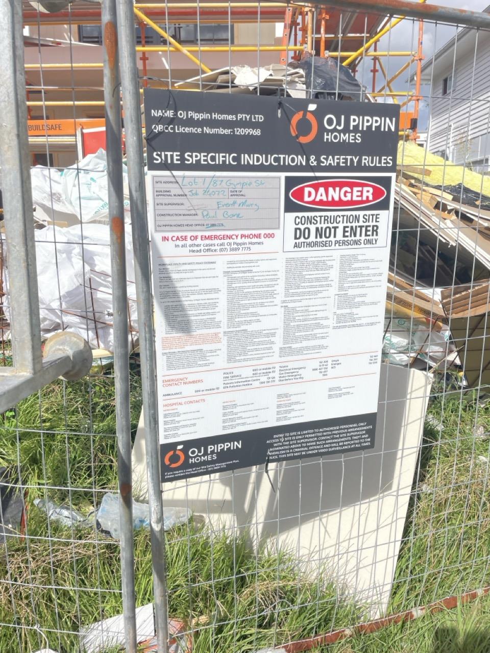 Brief description of alterations made to system by others