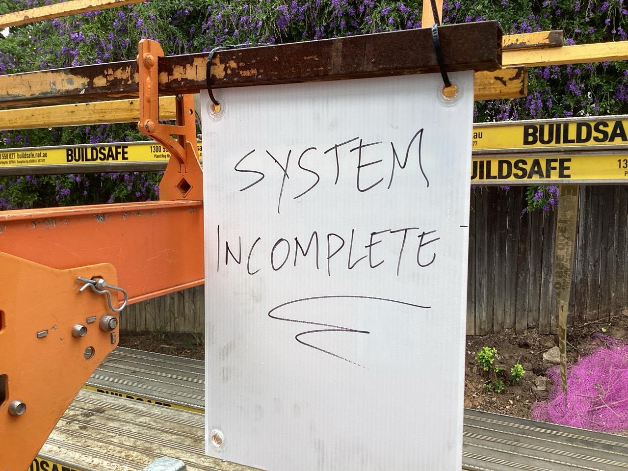 What gear is required to complete the job?