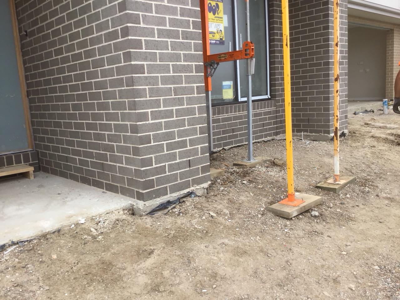 Is Balcony Fallguard required at the rear of the structure?